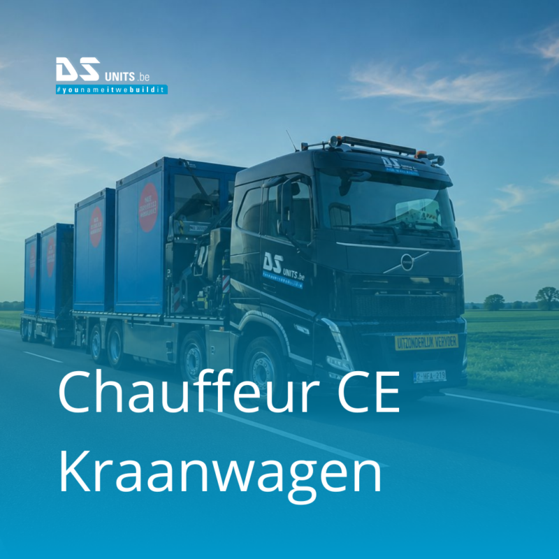 CHAUFFEUR CE KRAANWAGEN